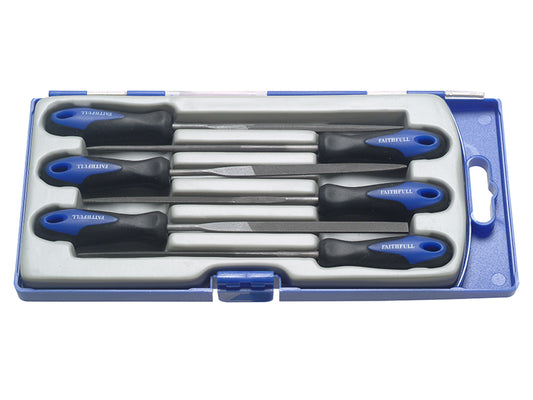 Faithfull Precision Needle File Set 6 Piece FAIPPNEEDLE