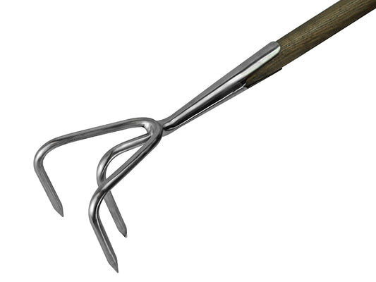 Faithfull Prestige Stainless Steel Cultivator Ash Handle FAIPRESCULSS