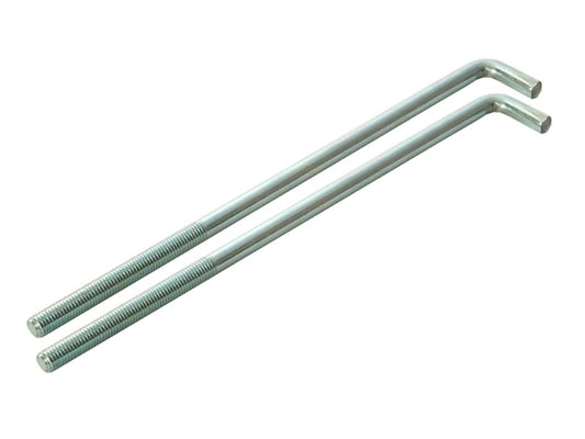 Faithfull External Building Profile - 350mm (14in) Bolts (Pack 2) FAIPROEXTB14