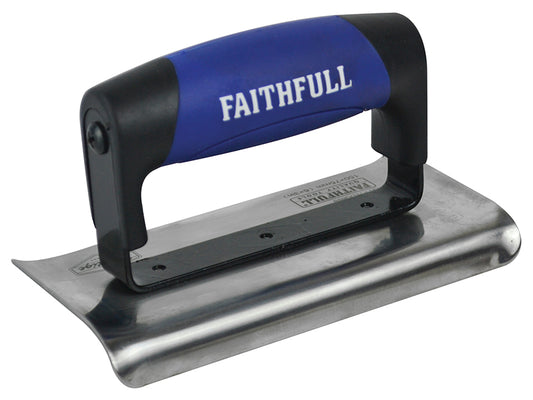 Faithfull Prestige Edging Trowel 6 x 3in FAIPTEDG6SS