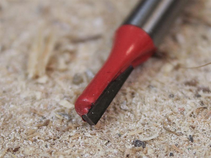 Faithfull Router Bit TCT Single Flute 4.0 x 11mm 1/4in Shank FAIRB21