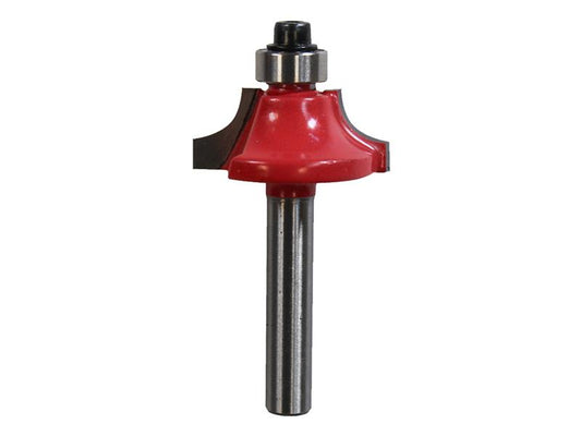 Faithfull Router Bit TCT Ovolo 13.3mm 1/4in Shank FAIRB31