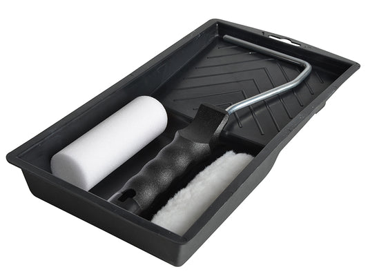 Faithfull Mini Roller Frame Tray & 2 Refills FAIRKITMINI