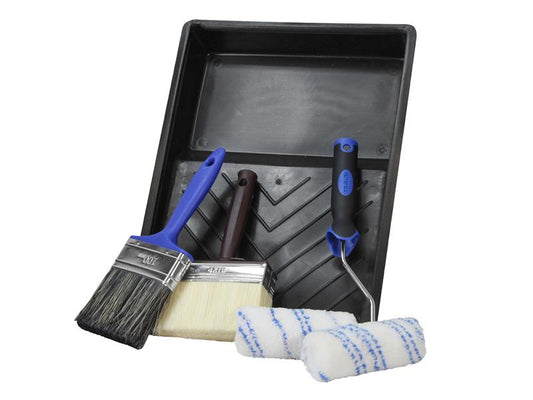 Faithfull Wood Care Paint Brush & Roller Kit, 6 Piece FAIRKITWOOD