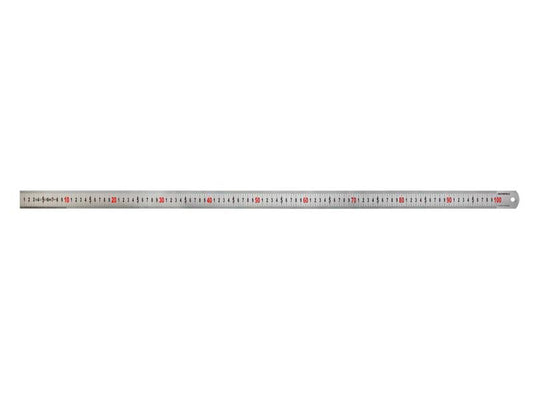 Faithfull Matt Silver Measuring Rule 1000mm FAIRUL1000MS