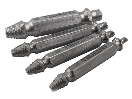 Faithfull Screw Extractor Set, 4 Piece FAISBEXTRACT
