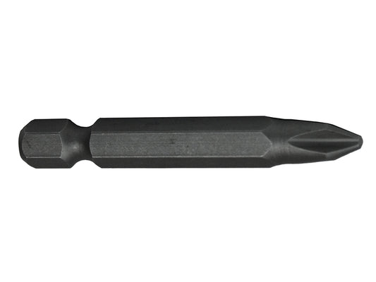 Faithfull Phillips S2 Grade Steel Screwdriver Bits PH3 x 50mm (Pack 3) FAISBPH350