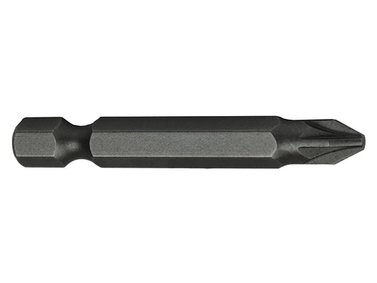 Faithfull Pozi S2 Grade Steel Screwdriver Bits PZ3 x 50mm (Pack 3) FAISBPZ350