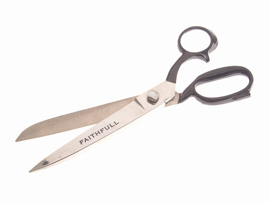 Faithfull Tailor Shears 250mm 10in Stainless Steel Precision Ground FAISCTS10