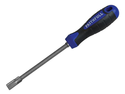 Faithfull Flexi Drive Hose Clip Driver 7mm Hex FAISDHOSE