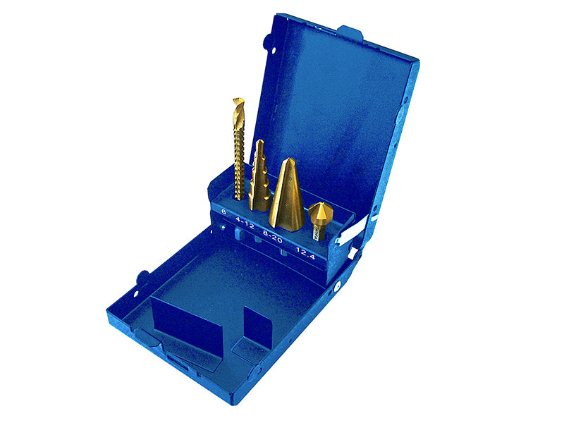 Faithfull Multi Function Cutter Set 1/4in Drive Set of 4 FAISDMULTI