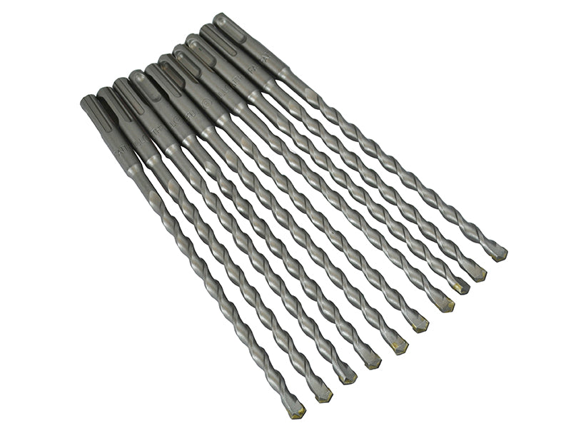 Faithfull SDS Plus Drill Bit 8mm OL: 210mm WL: 150mm Bulk 10 FAISDS8210B