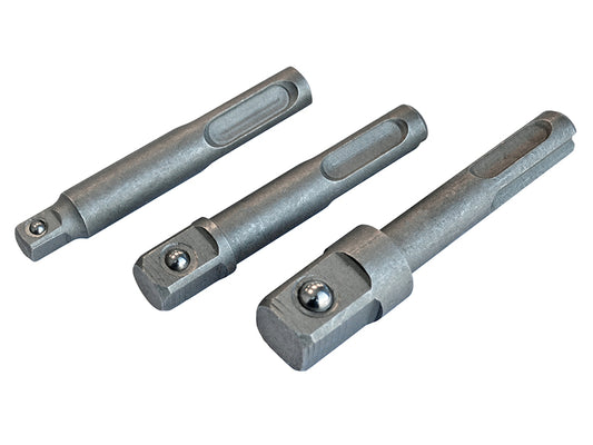 Faithfull SDS Square Drive Adaptor Set, 3 Piece FAISDSOCSDS