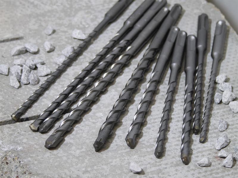 Faithfull SDS Plus Drill Bit Set, 10 Piece FAISDSSET10
