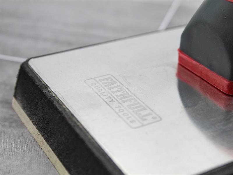 Faithfull Grout Trowel Soft Grip Handle 4 x 12in FAISGGROUT12