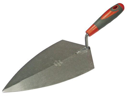Faithfull Philadelphia Pattern Brick Trowel Soft Grip Handle 11in FAISGTB11P