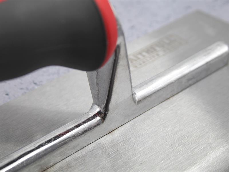 Faithfull Edging Trowel Soft Grip Handle 11 x 4.3/4in FAISGTEDGE11