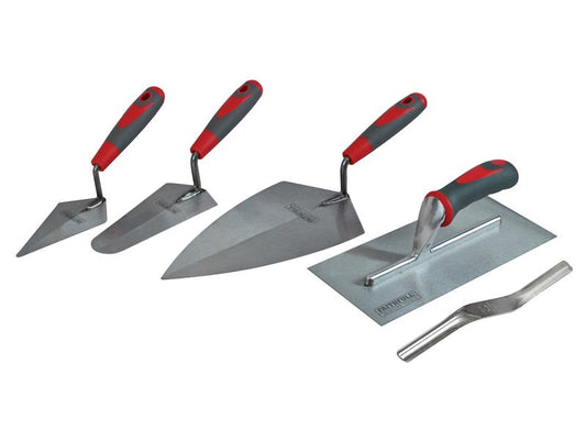 Faithfull Soft Grip Handle Trowel Pack 5 Piece FAISGTSET5