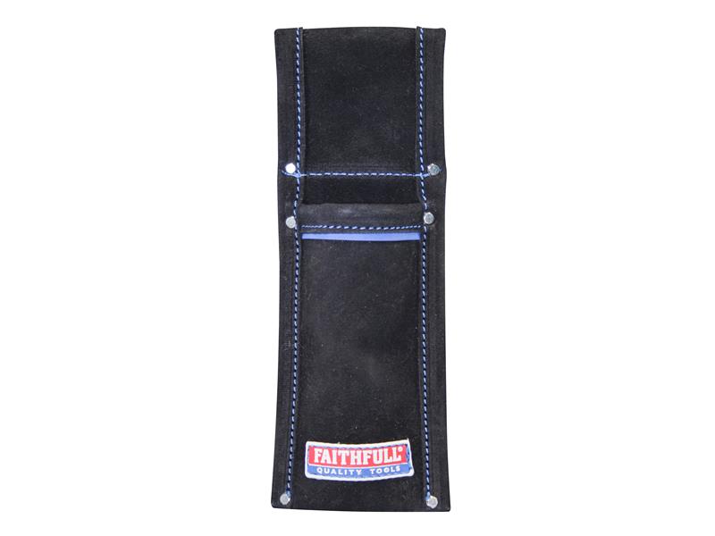Faithfull Scaffold Level Holder Belt Fitting Leather 270 x 90mm FAISLHB