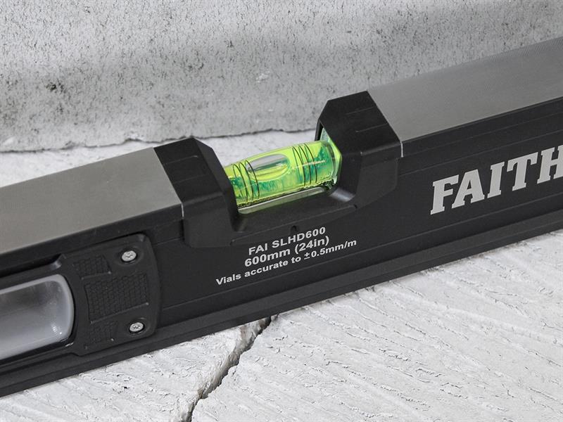Faithfull Prestige Professional Heavy-Duty Spirit Level 60cm FAISLHD600