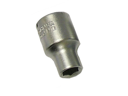 Faithfull 9mm Hexagon Socket 1/2"D Standard Length Satin Chrome FAISOC129