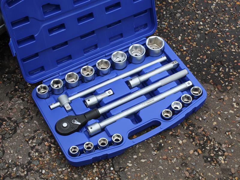Faithfull 3/4in Drive Socket Set, 21 Piece FAISOC3421M