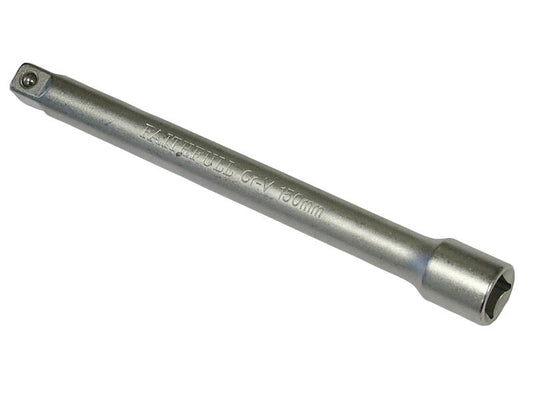 Faithfull 3/8in Drive Extension Bar 250mm Satin Chrome Plated FAISOCE38250