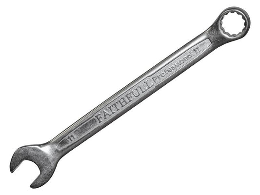 Faithfull Combination Spanner CV Satin Finish 11mm FAISPAC11