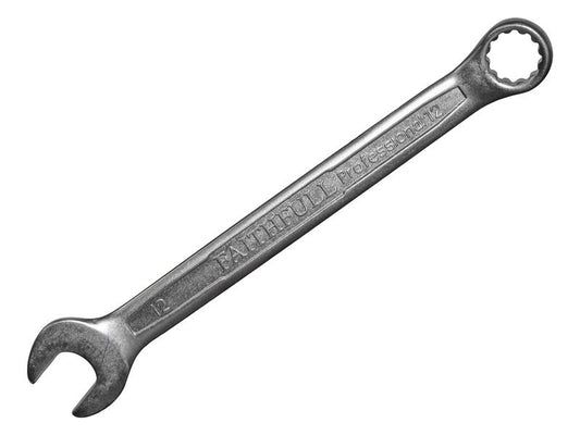 Faithfull Combination Spanner CV Satin Finish 12mm FAISPAC12