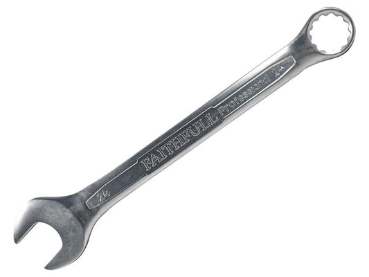 Faithfull Combination Spanner CV Satin Finish 24mm FAISPAC24