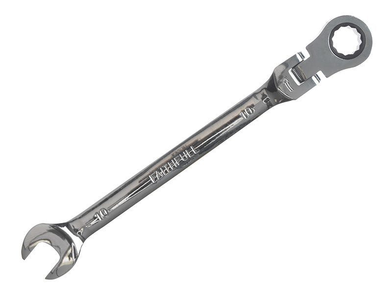 Faithfull Ratchet Combination Spanner Flex Head CV 11mm FAISPARAT11
