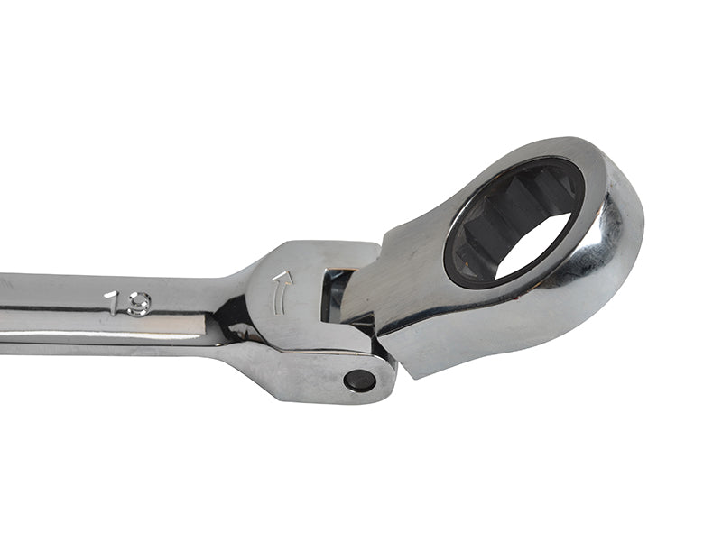 Faithfull Ratchet Combination Spanner Flex Head CV 11mm FAISPARAT11