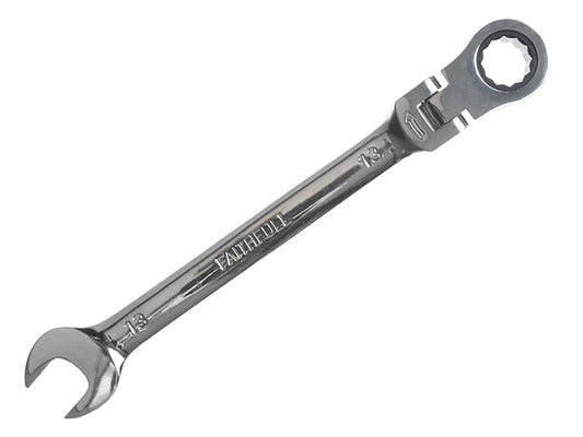 Faithfull Ratchet Combination Spanner Flex Head CV 13mm FAISPARAT13