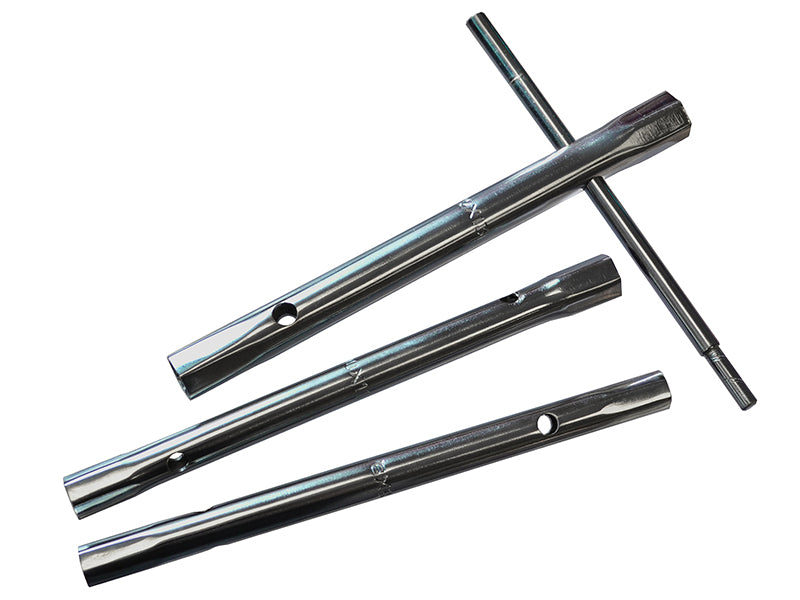 Faithfull Monobloc 4 Piece Box Spanner Set Six Sizes FAISPBOXSET3