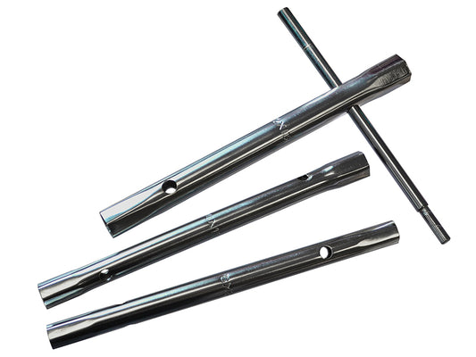 Faithfull Monobloc 4 Piece Box Spanner Set Six Sizes FAISPBOXSET3