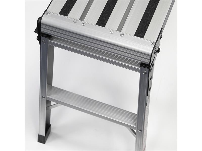 Faithfull Fold Away Step Up Aluminium L100 x H52 x W30cm FAISTEPUP3