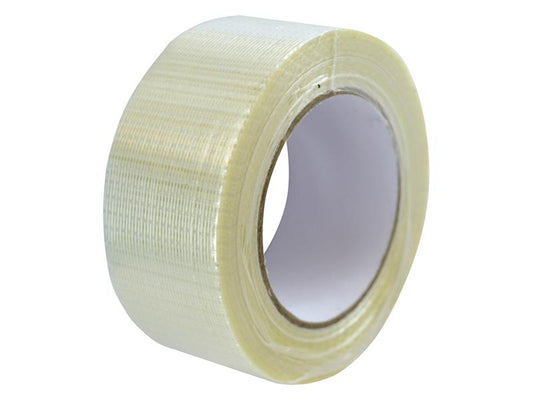 Faithfull Reinforced Crossweave Tape 50mm x 50m FAITAPECROSS