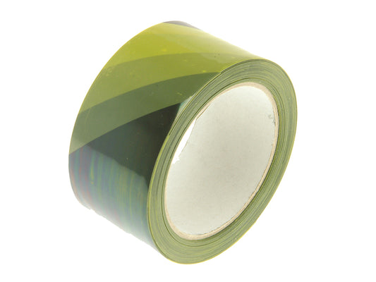 Faithfull Professional Self-Adhesive Hazard Tape Black/Yellow 50mm x 33m FAITAPEHAZBY