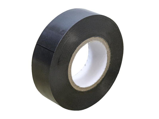 Faithfull PVC Electrical Tape Black 19mm x 20m FAITAPEPVCBK