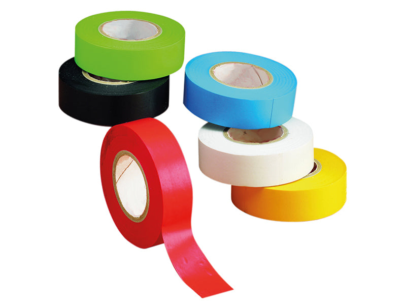 Faithfull PVC Electrical Tape Black 19mm x 20m FAITAPEPVCBK