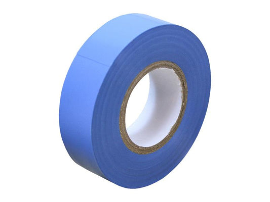 Faithfull PVC Electrical Tape Blue 19mm x 20m FAITAPEPVCBL