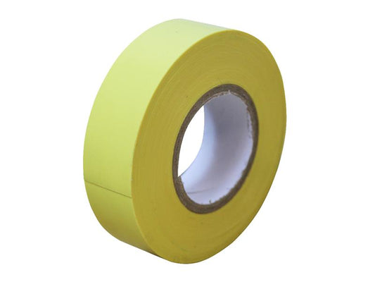 Faithfull PVC Electrical Tape Yellow 19mm x 20m FAITAPEPVCY