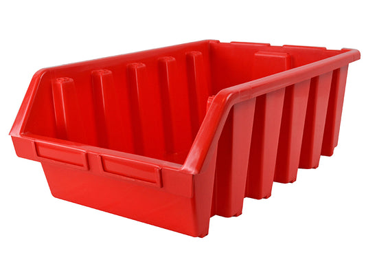 Faithfull Interlocking Storage Bin Size 5 Red 333 x 500 x 187mm FAITBBIN5