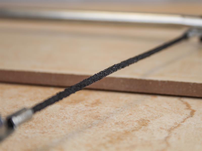 Faithfull Tile Rod Saw Soft Grip Handle 150mm FAITLRODSAW