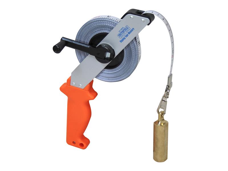 Faithfull Dipping Tape Measure with Weight 30m/100ft FAITMD30