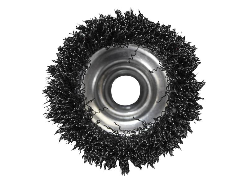 Faithfull Wire Cup Brush 60mm M14x2, 0.30mm Steel Wire FAIWBC60
