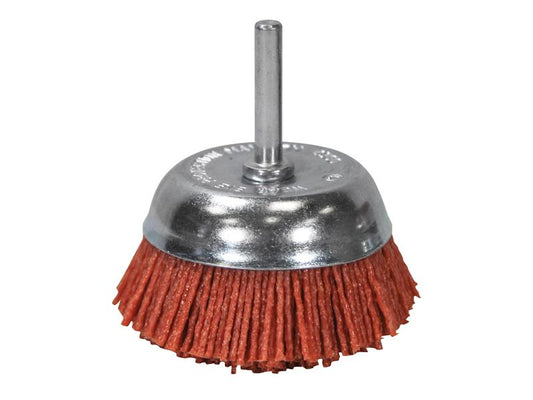Faithfull Nylon Cup Brush 65mm x 6mm Shank FAIWBN65