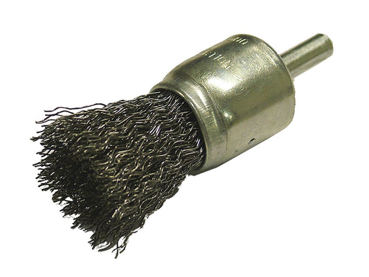 Faithfull Wire End Brush 25mm Flat End FAIWBS25E