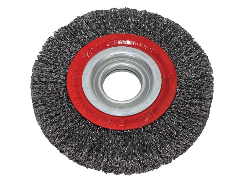 Faithfull Wire Wheel 150 x 23mm, 32mm Bore, 0.30mm Wire FAIWBWW150