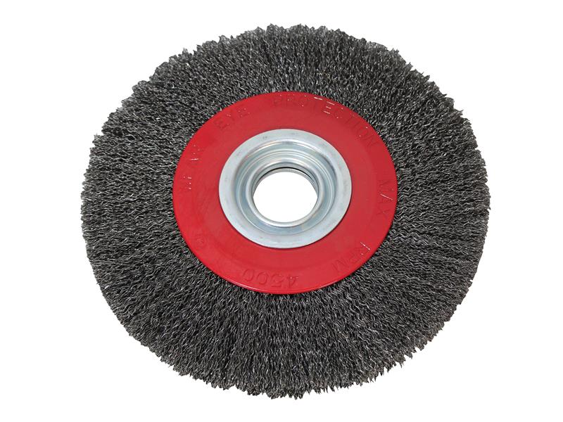 Faithfull Wire Wheel 200 x 25mm, 32mm Bore, 0.30mm Wire FAIWBWW200